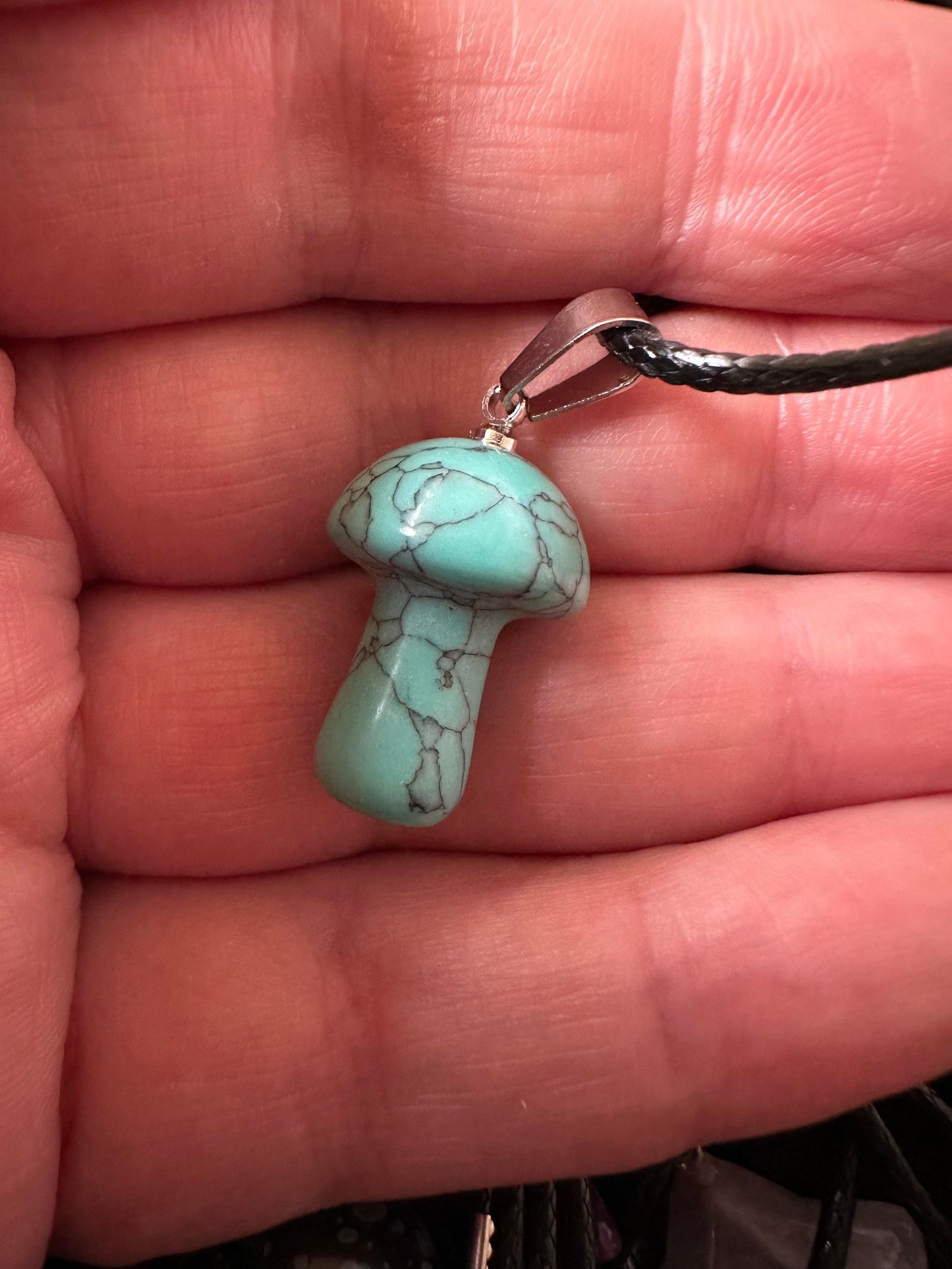 Mushroom Necklace