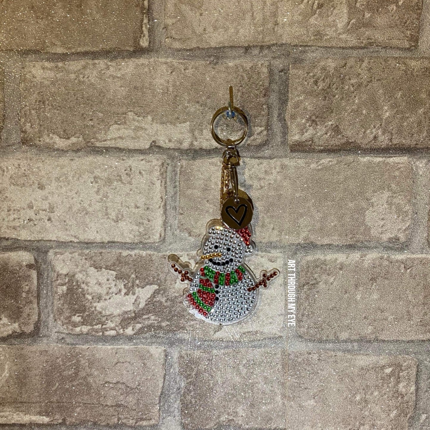 Christmas Trolley Token Keyrings