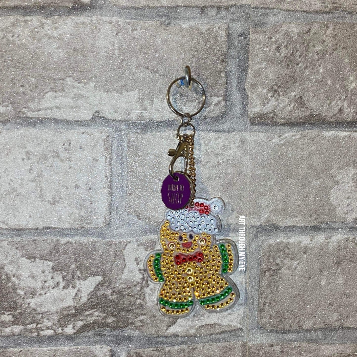 Christmas Trolley Token Keyrings