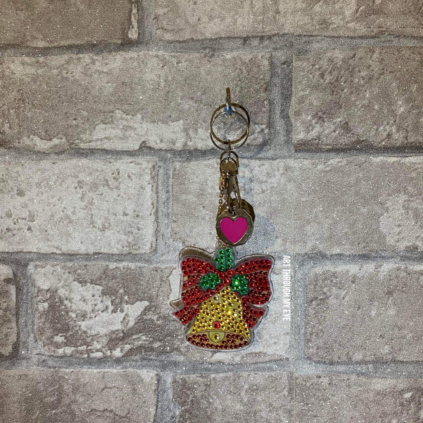 Christmas Trolley Token Keyrings