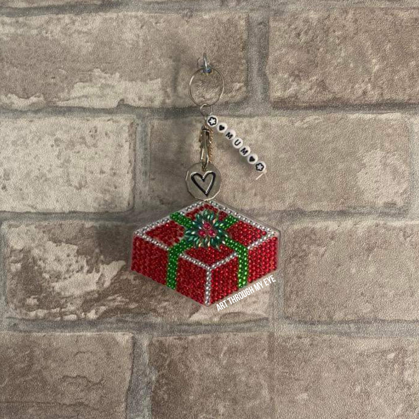 Christmas Trolley Token Keyrings