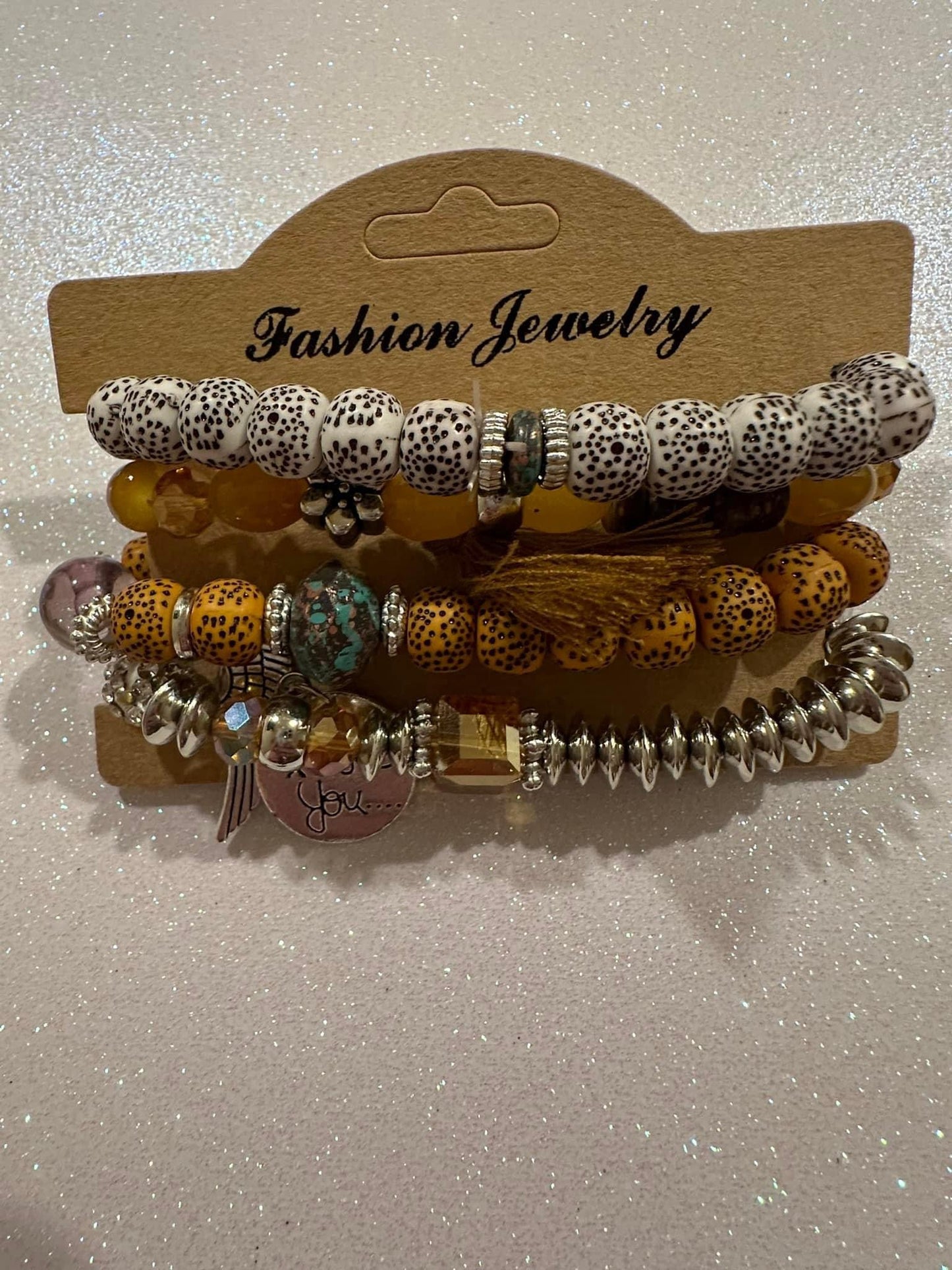 Yellow Bracelet Set 3