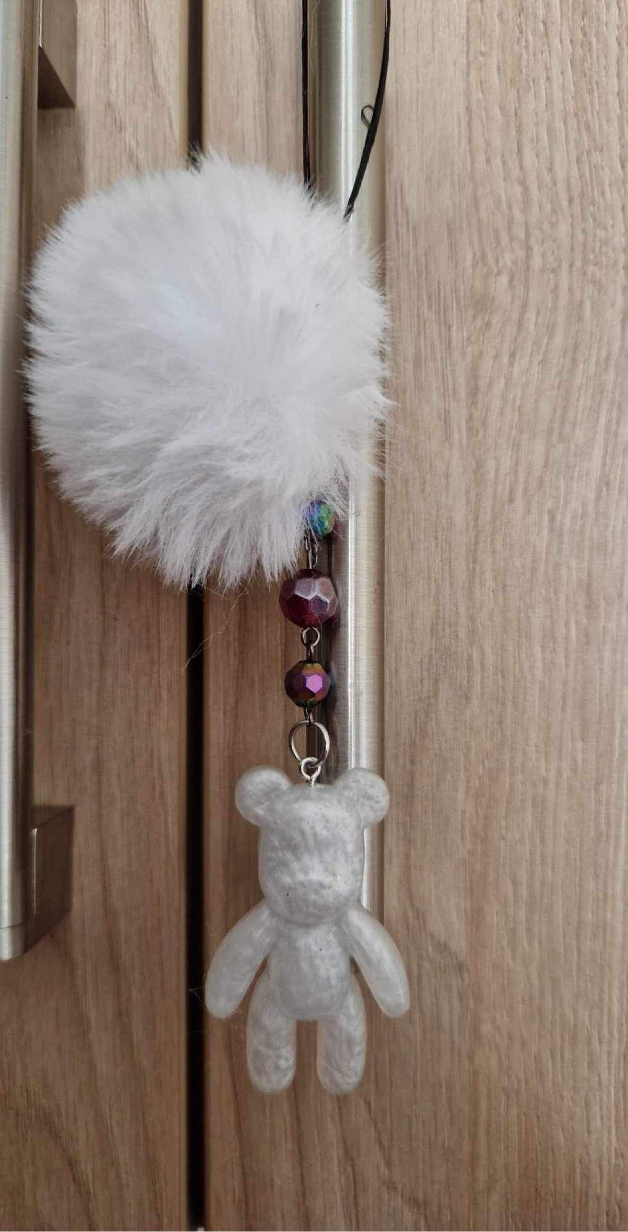 Car mirror hanging bear