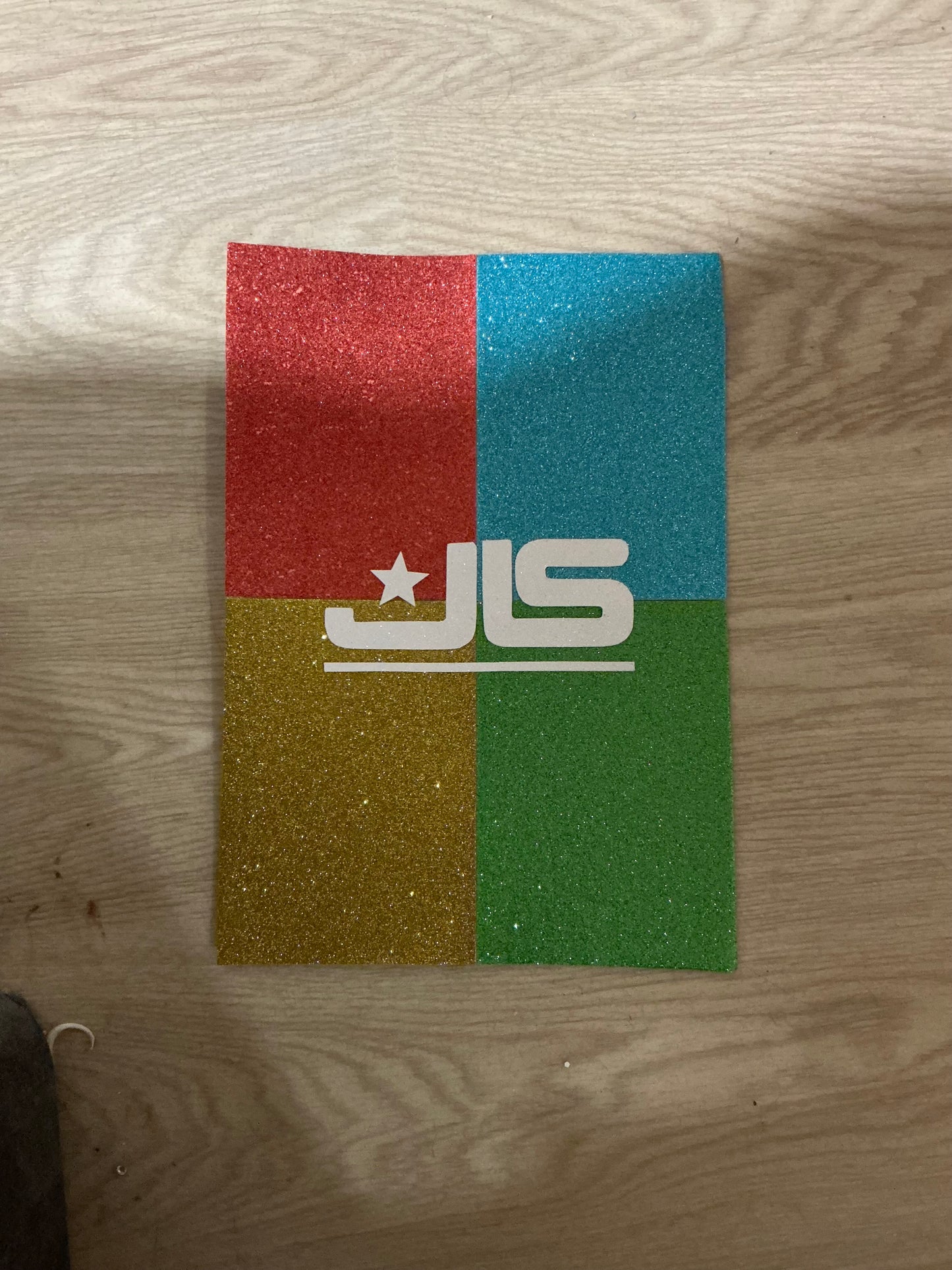 JLS GLITTER POSTERS