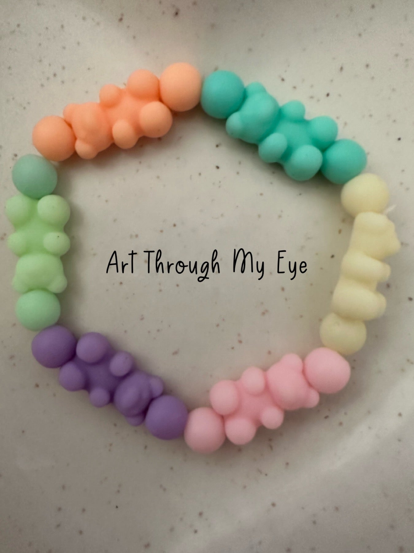 Gummy Bear Pastel Bracelets