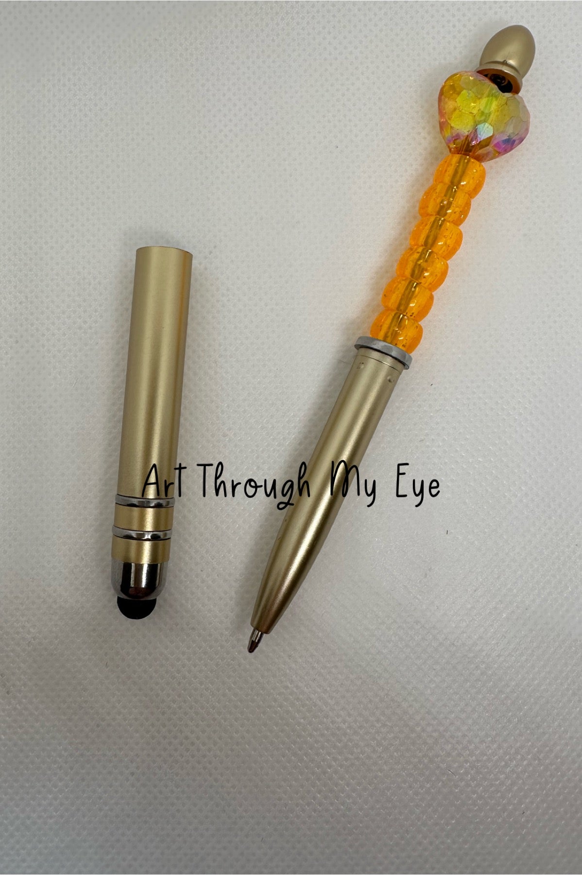 Yellow And Gold Pens