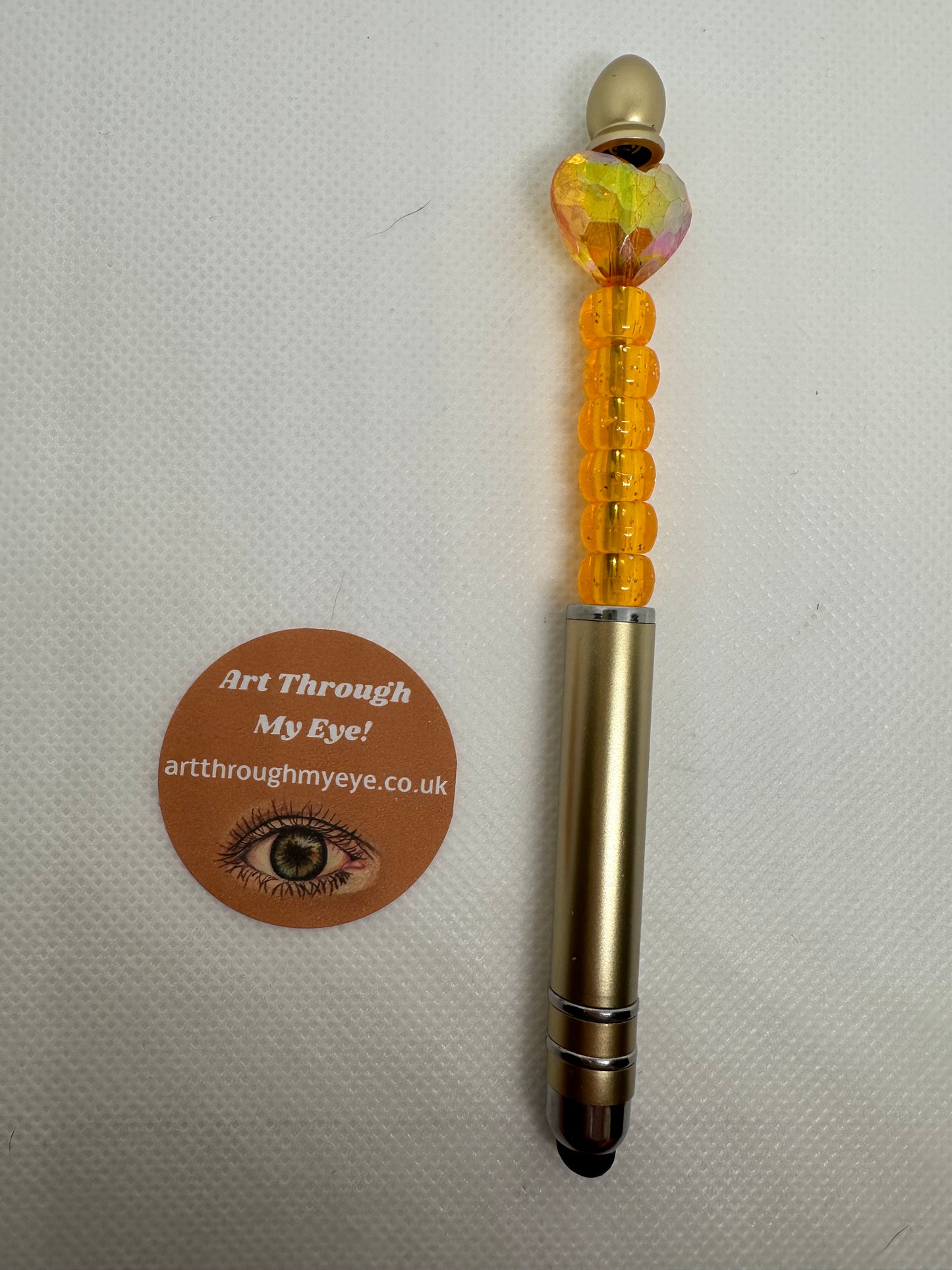 Yellow And Gold Pens