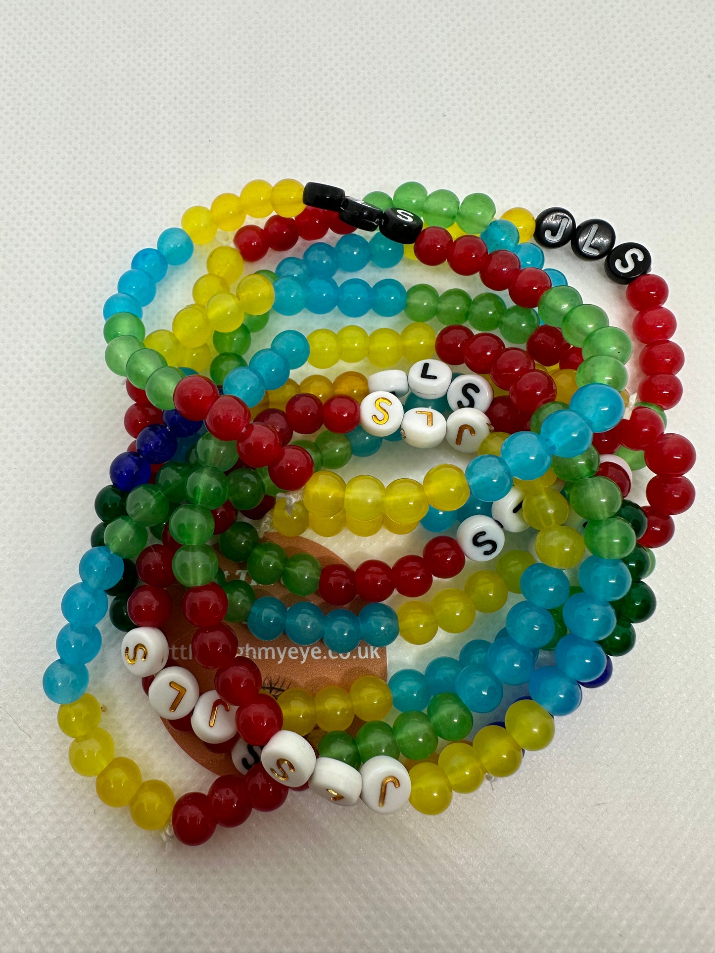 JLS Glass Bead Bracelet