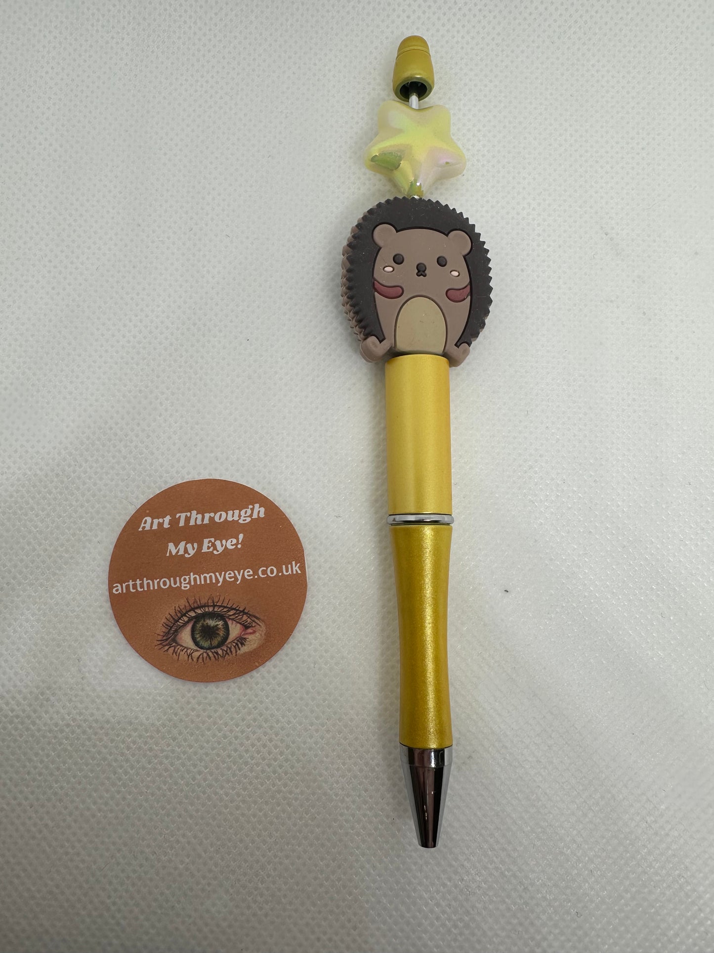 Yellow And Gold Pens