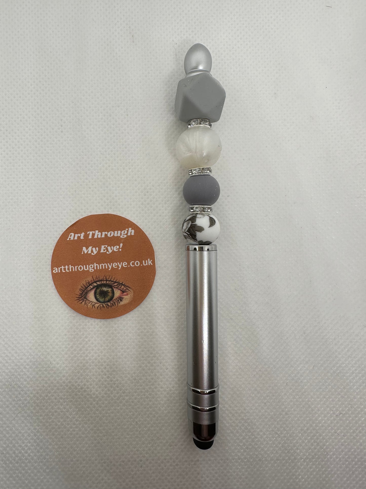 Grey And Silver Pens