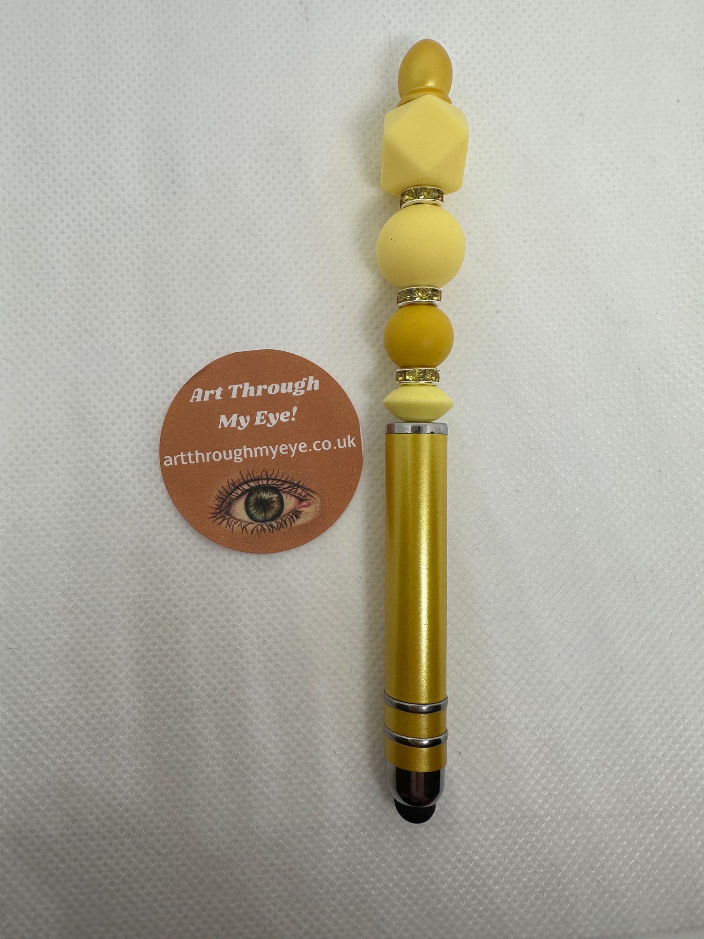Yellow And Gold Pens