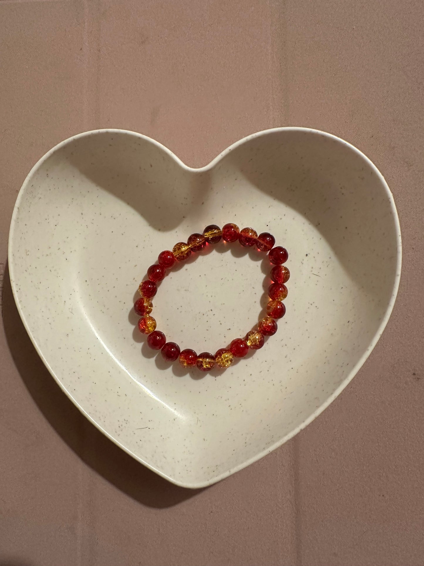 Crackle Bead Bracelet