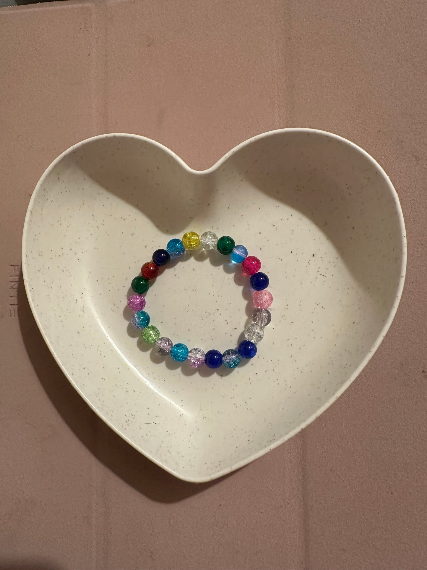 Crackle Bead Bracelet