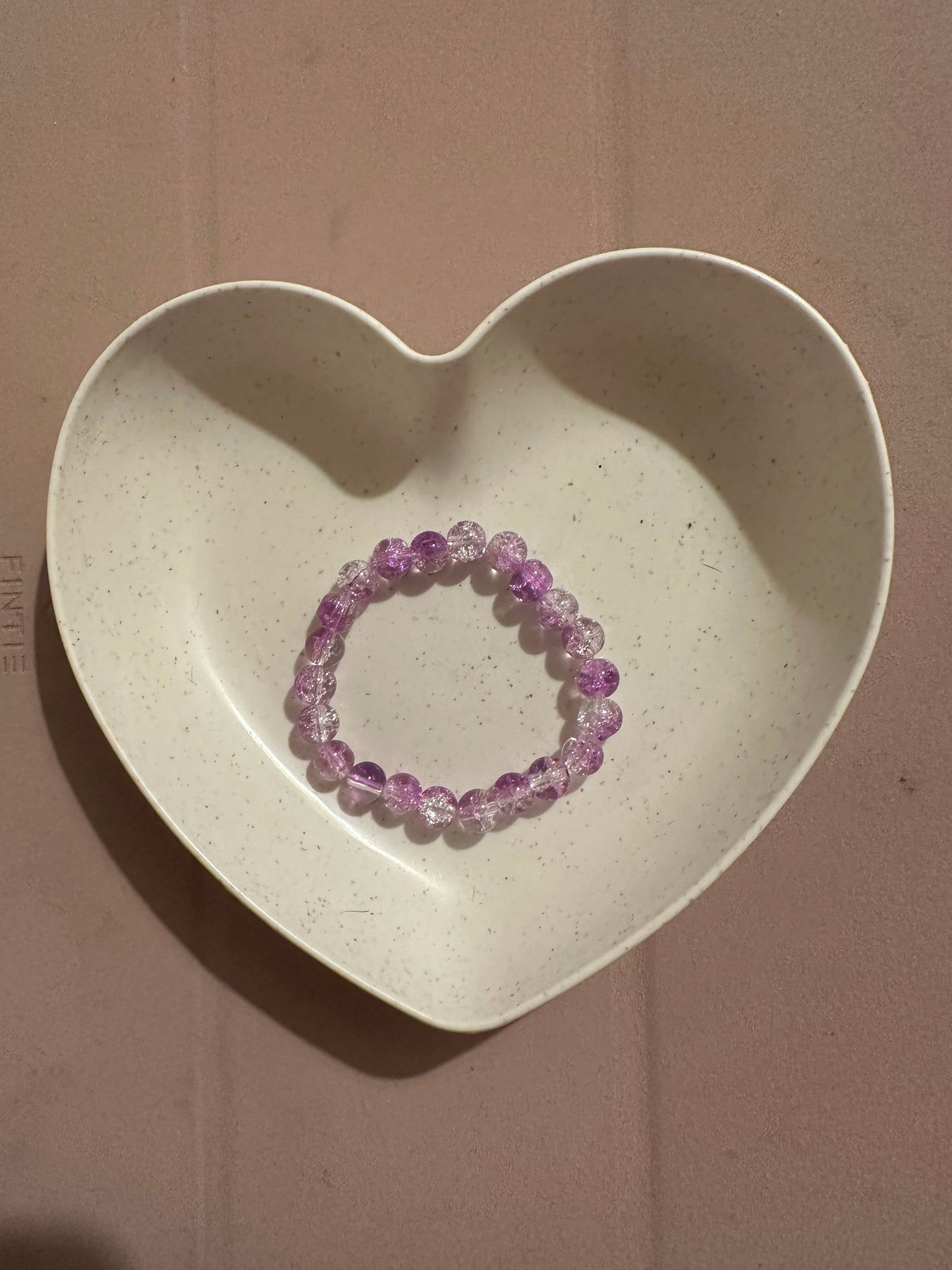 Crackle Bead Bracelet