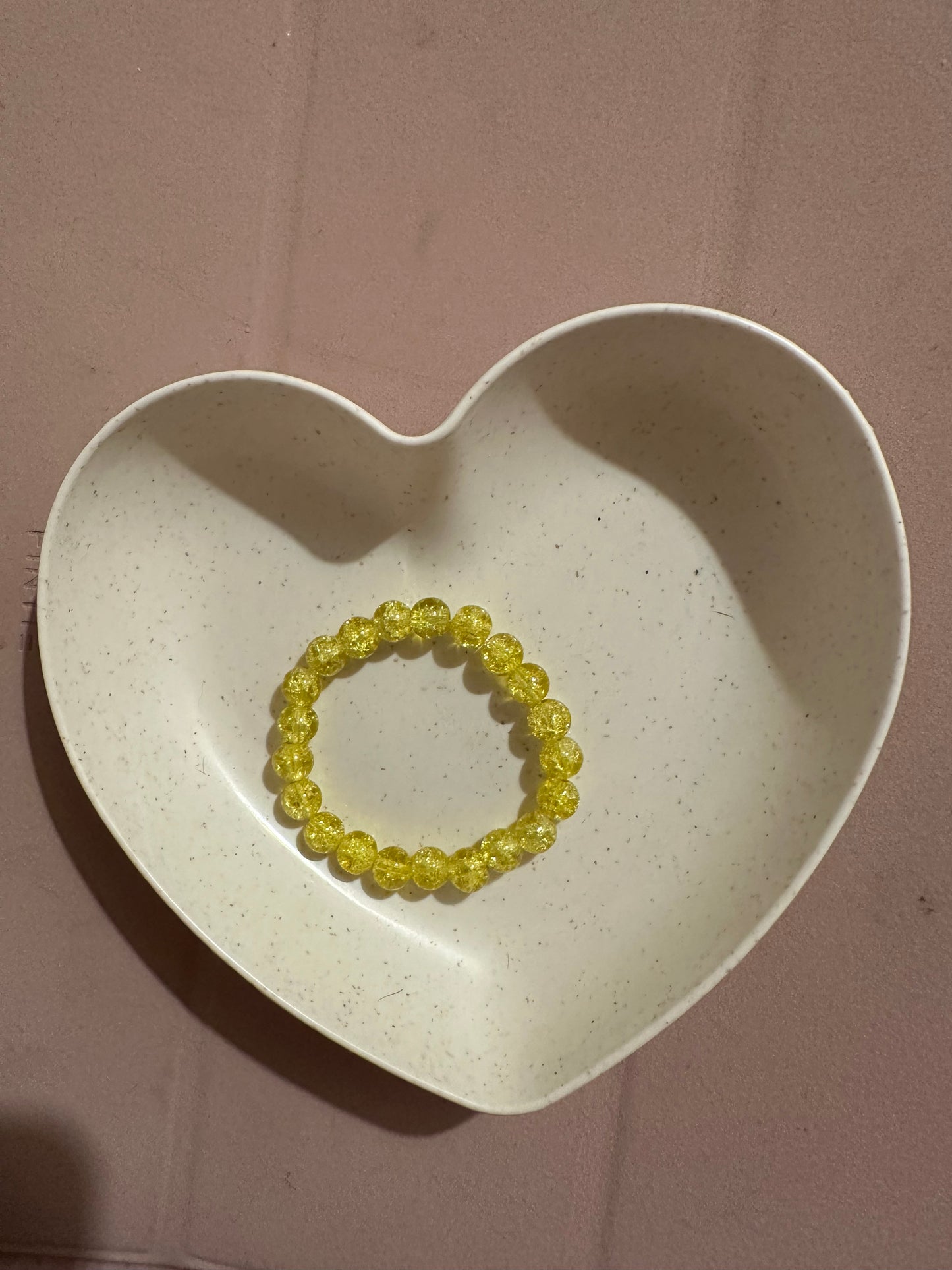 Crackle Bead Bracelet