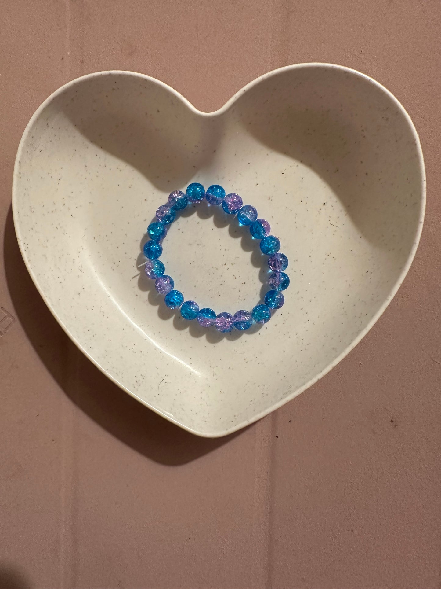 Crackle Bead Bracelet