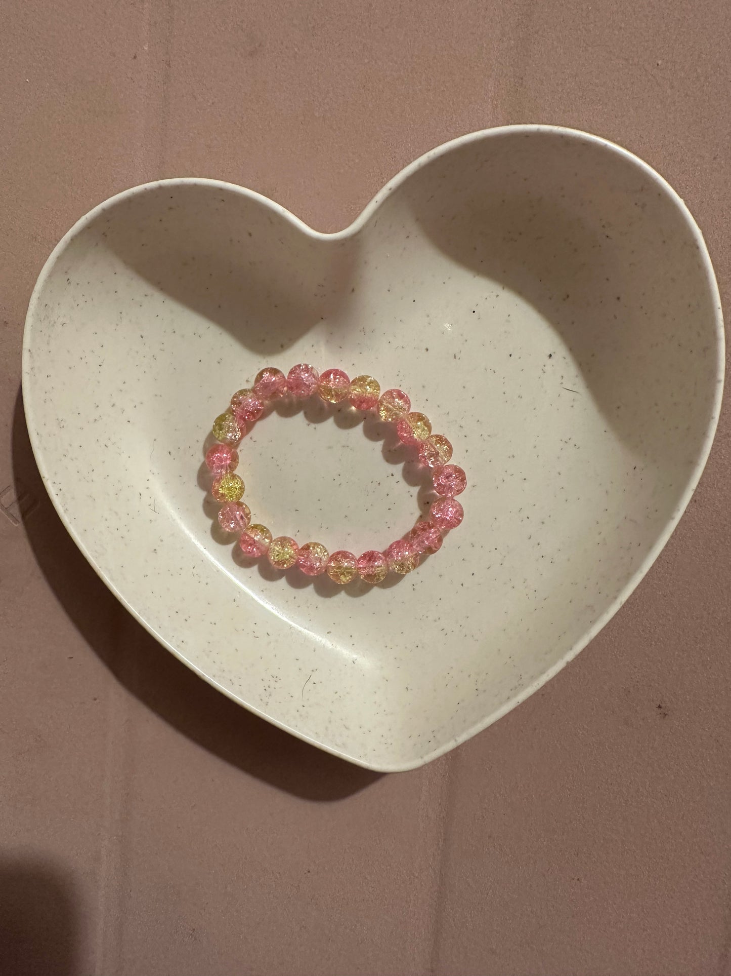 Crackle Bead Bracelet