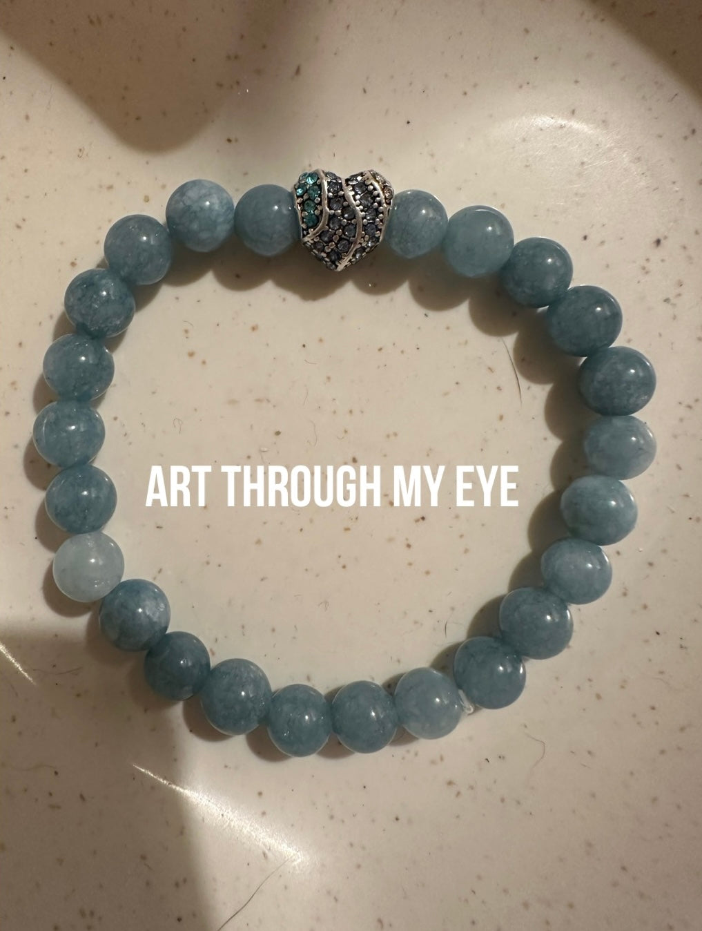 Blue Aragonite Bracelet