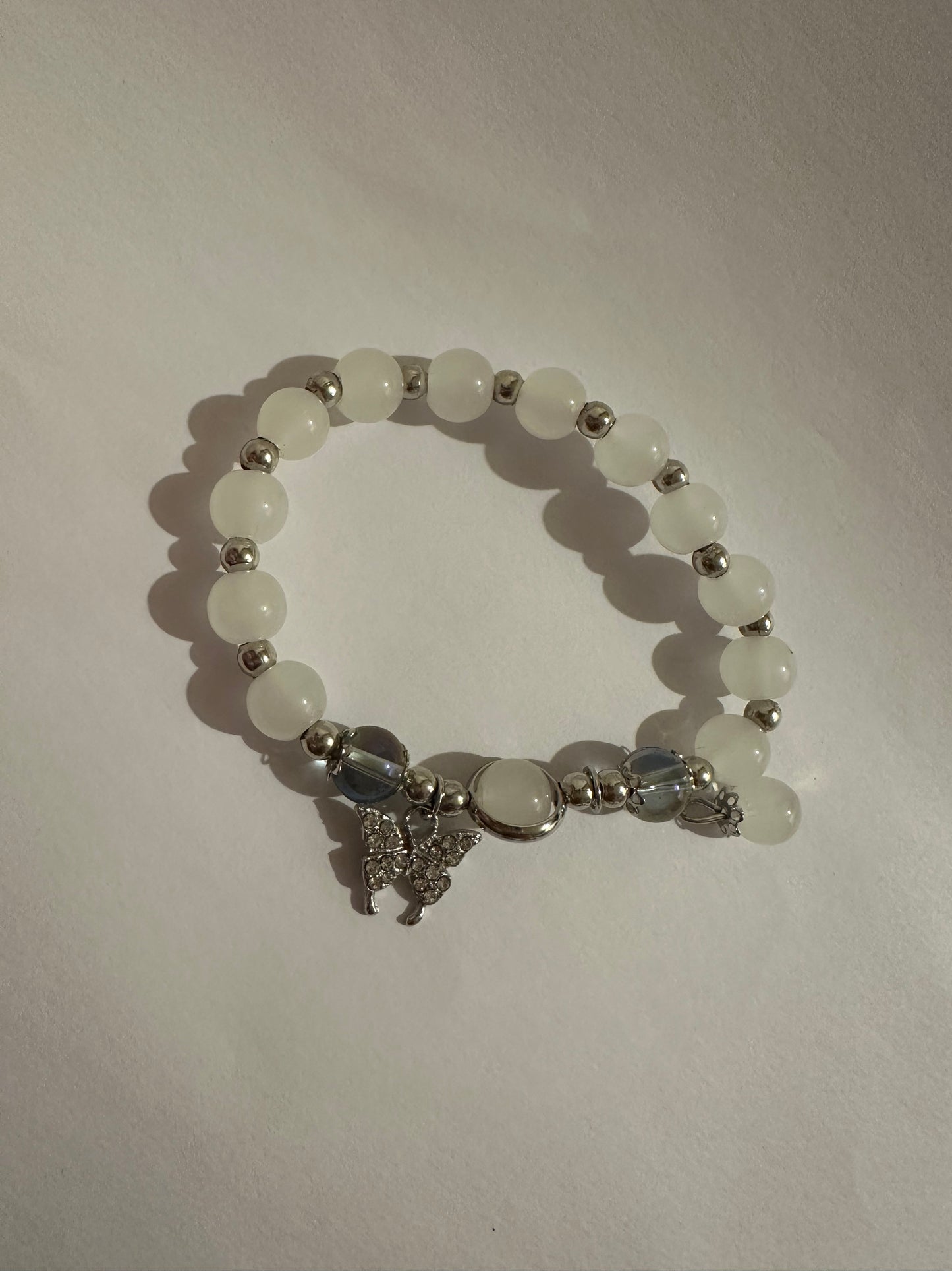 Moonstone Bracelet (with charms)