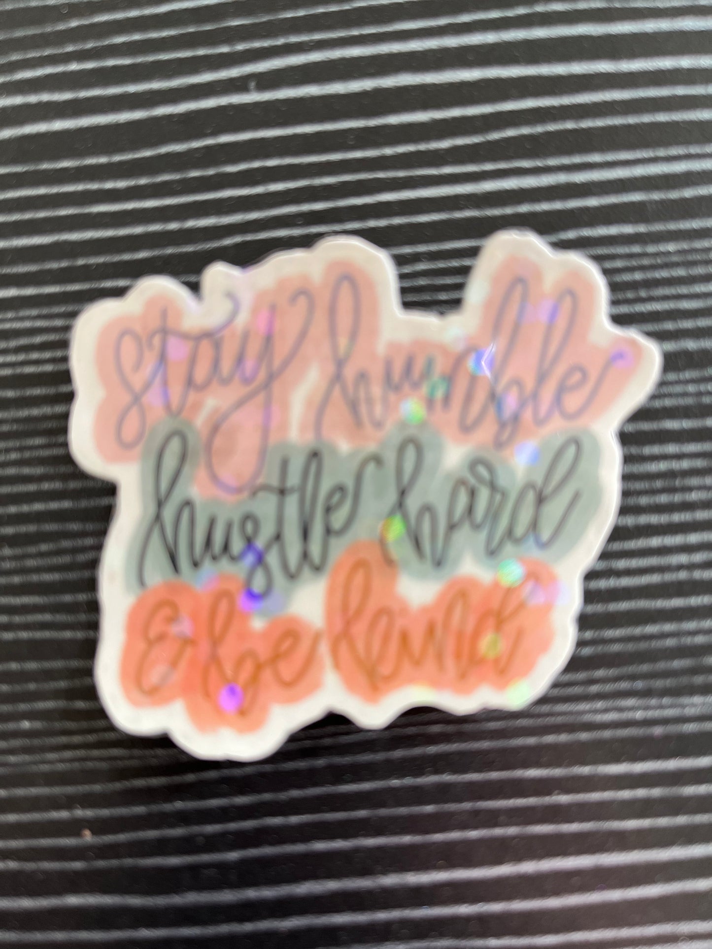 Holographic Stickers