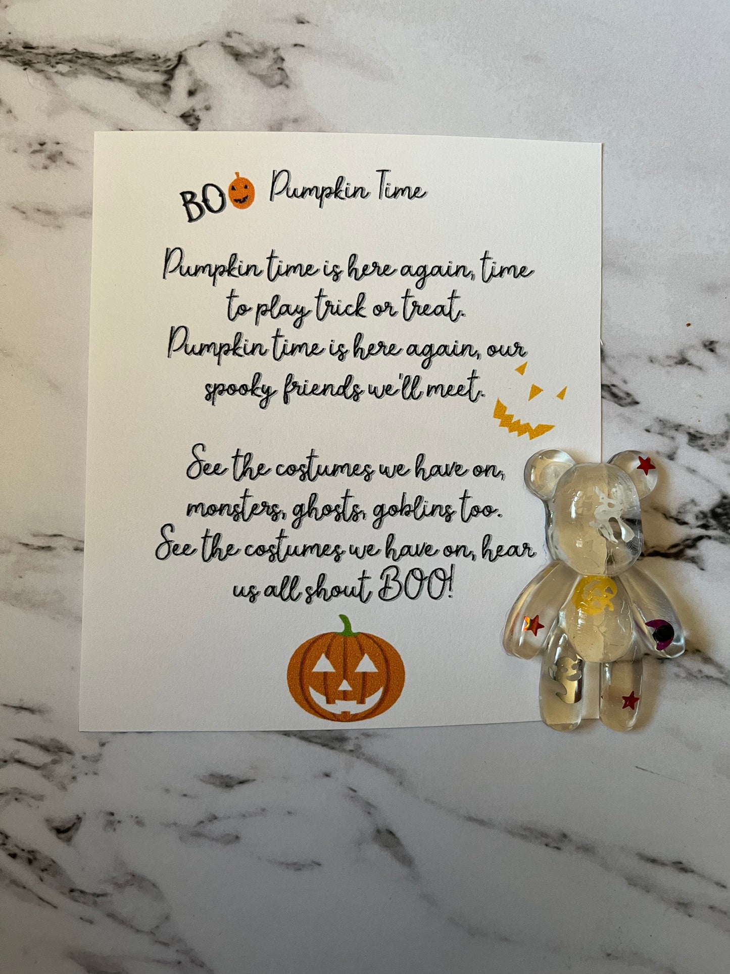 Halloween/Glow In The Dark Bears