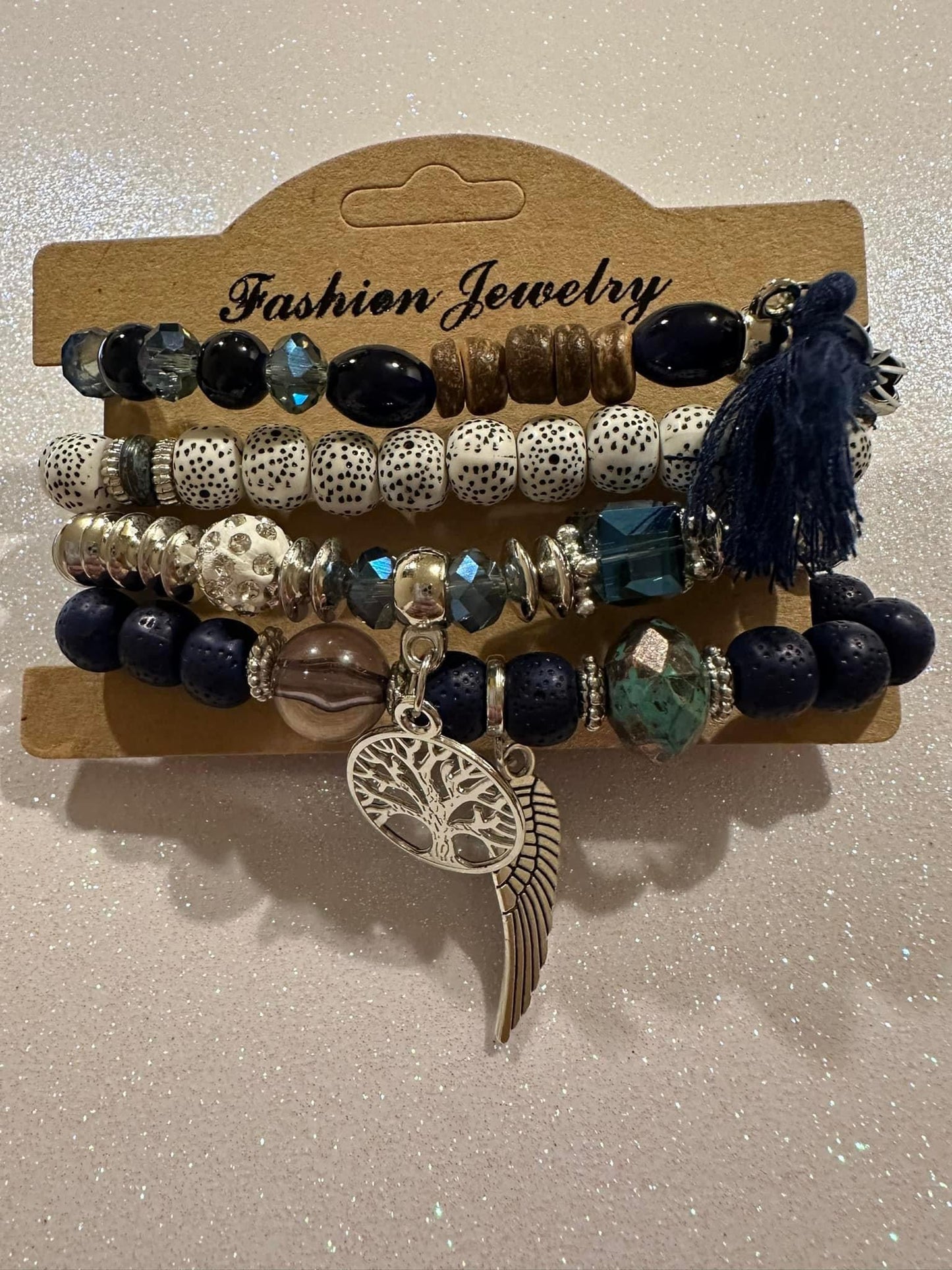 Blue Bracelet Set