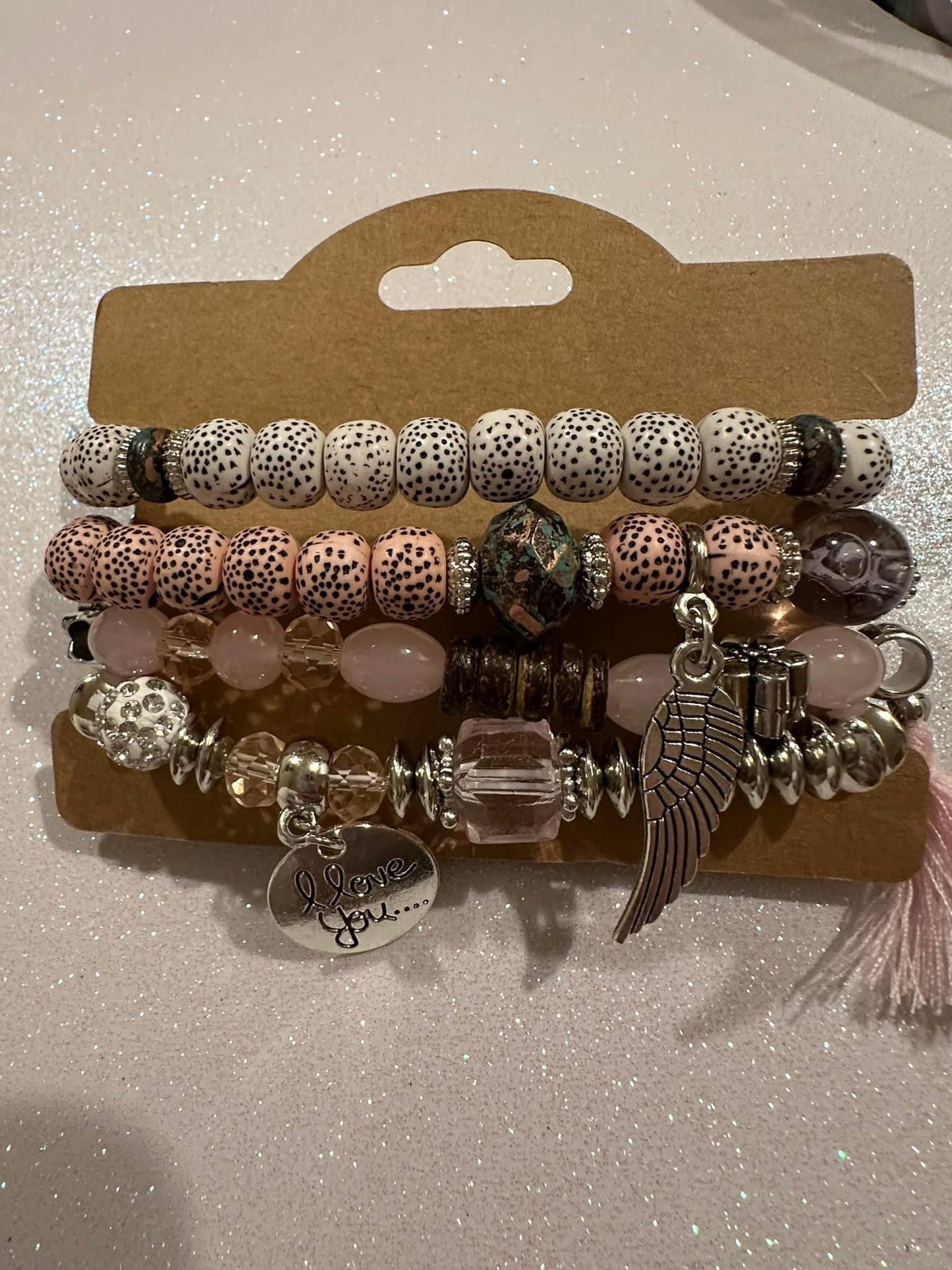 Pink Bracelet Set