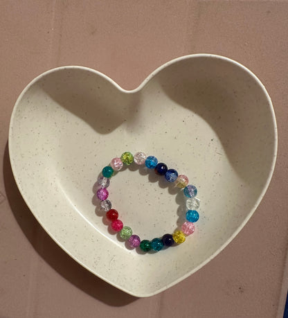 Sparkling Glass Beaded Bracelet