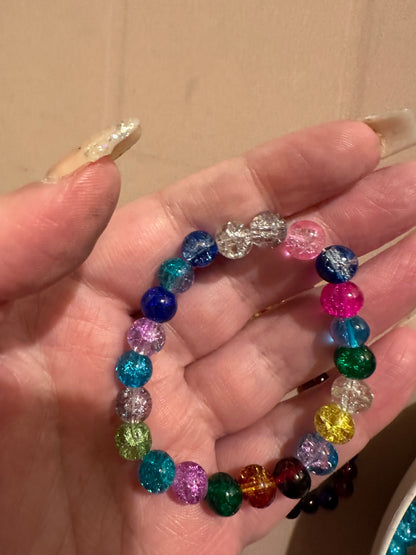 Sparkling Glass Beaded Bracelet
