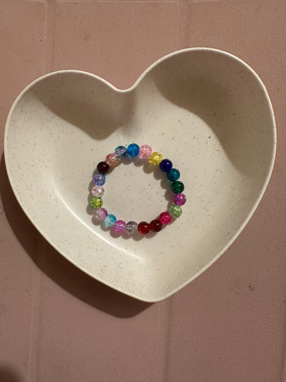 Sparkling Glass Beaded Bracelet