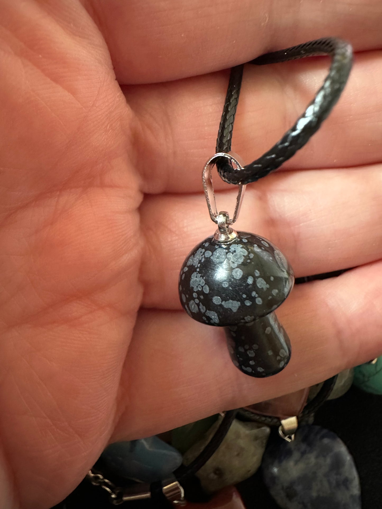 Mushroom Necklace
