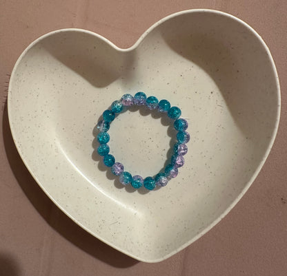 Crackle Bead Bracelet