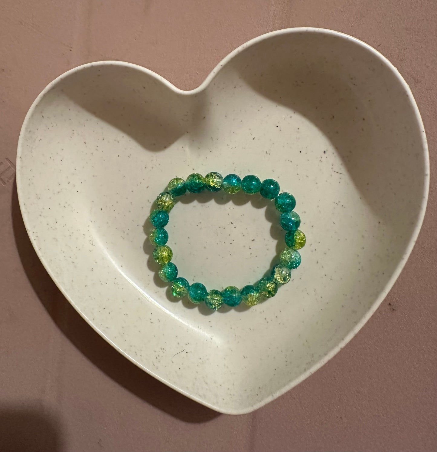 Crackle Bead Bracelet