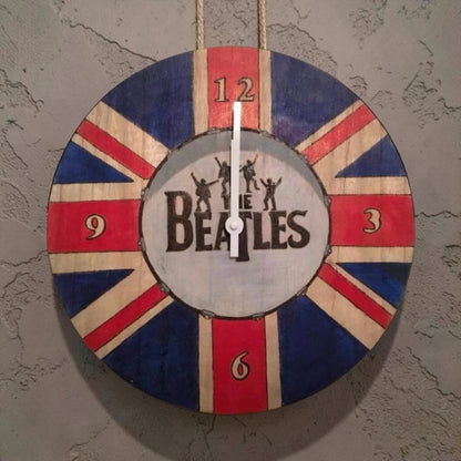 Hand Crafted And Decorated Clock