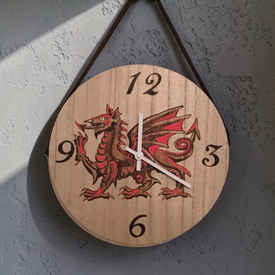 Hand Crafted And Decorated Clock