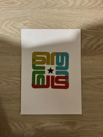 JLS GLITTER POSTERS