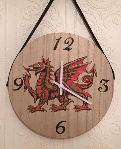 Hand Crafted And Decorated Clock