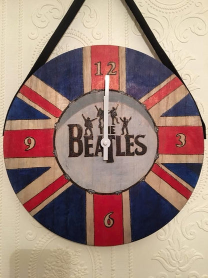 Hand Crafted And Decorated Clock