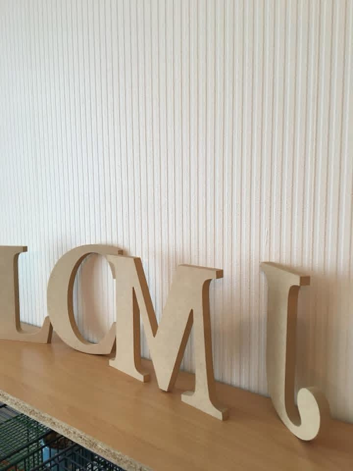 Wooden Letter Initials
