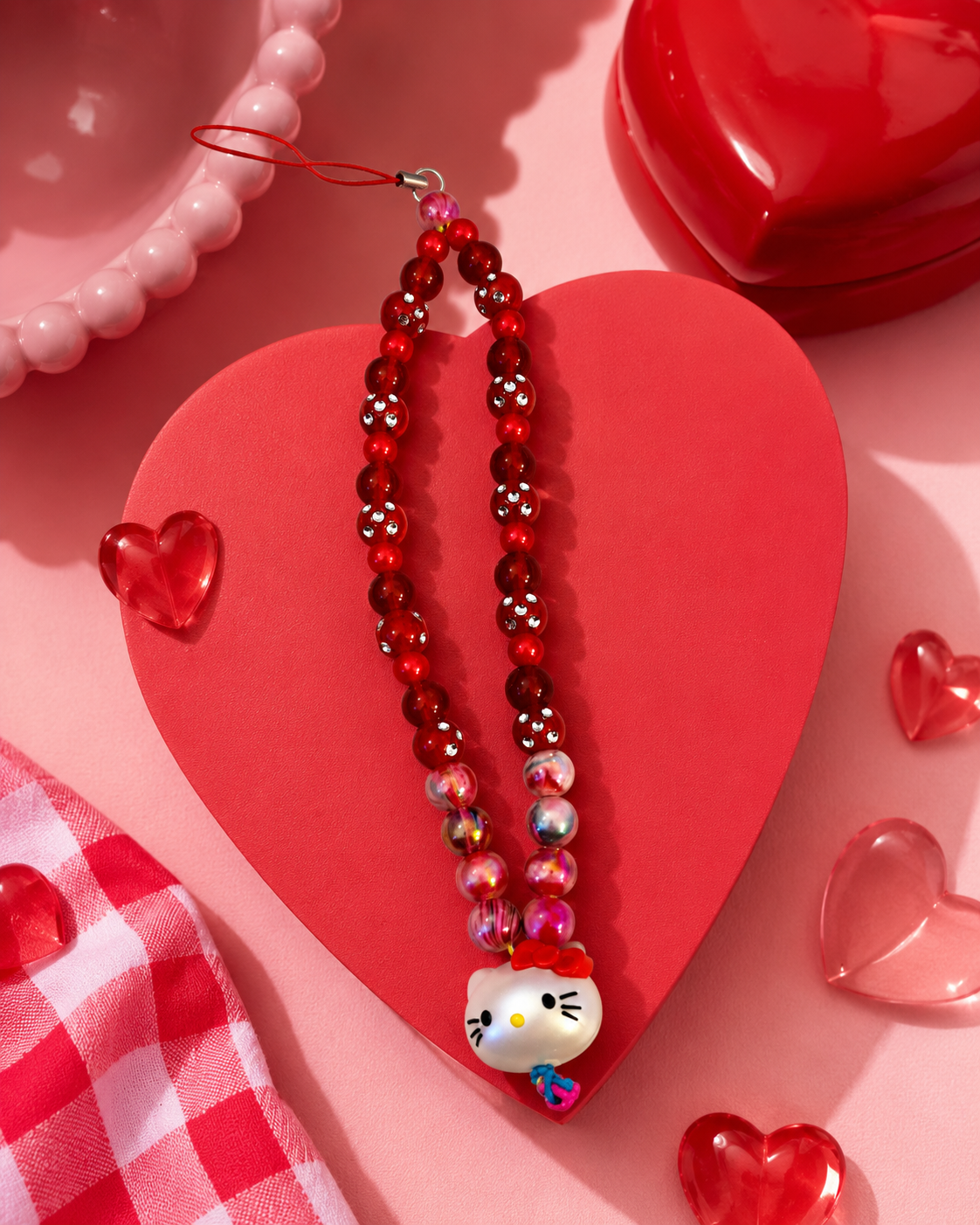 Hello Kitty Phone Charm