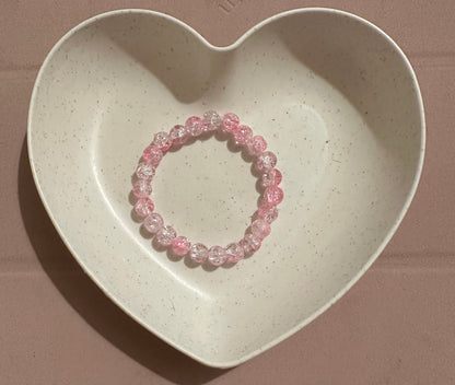 Crackle Bead Bracelet