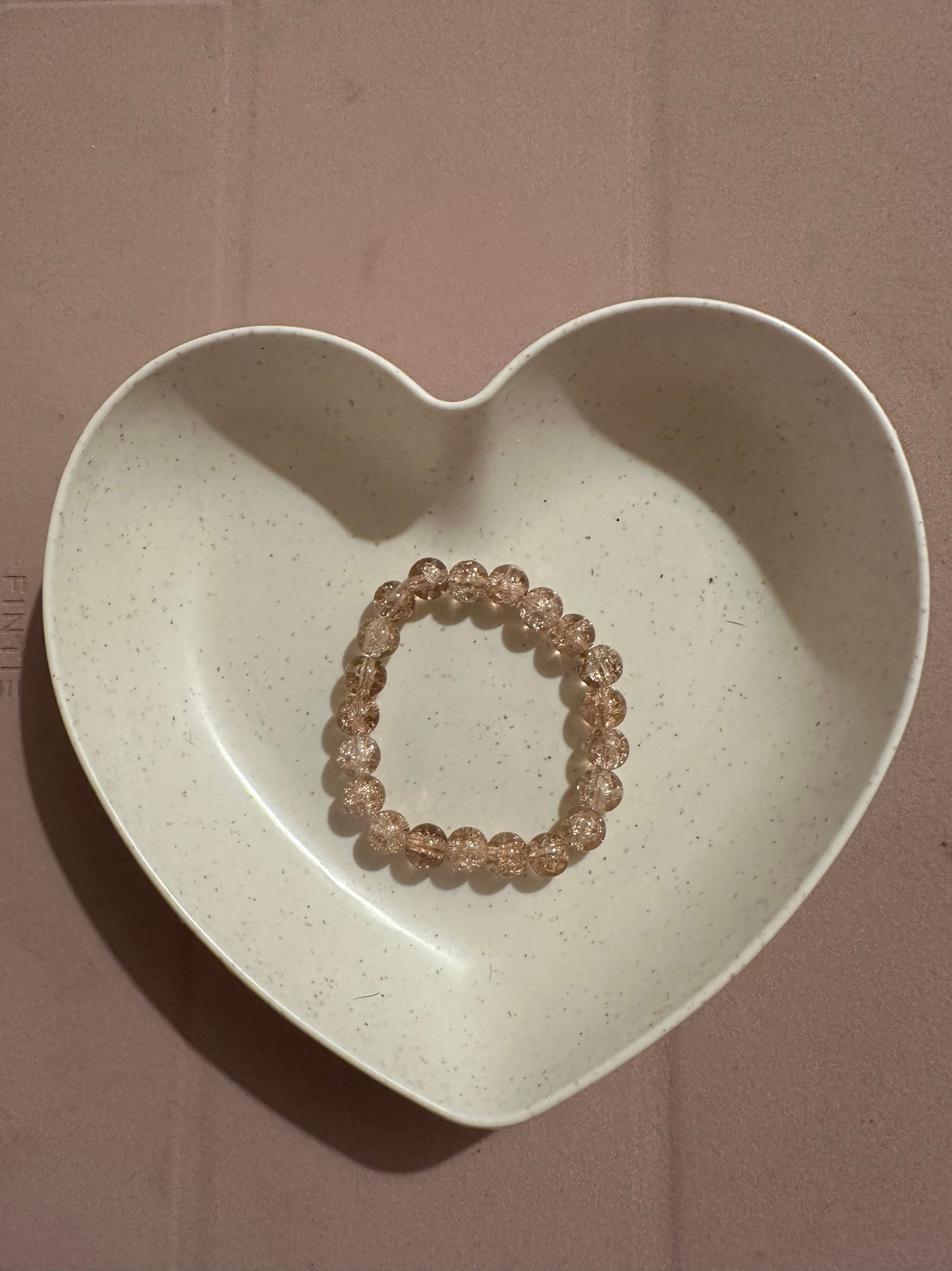 Crackle Bead Bracelet