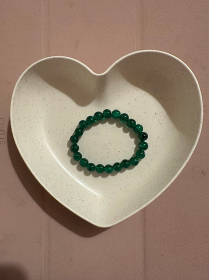 Crackle Bead Bracelet