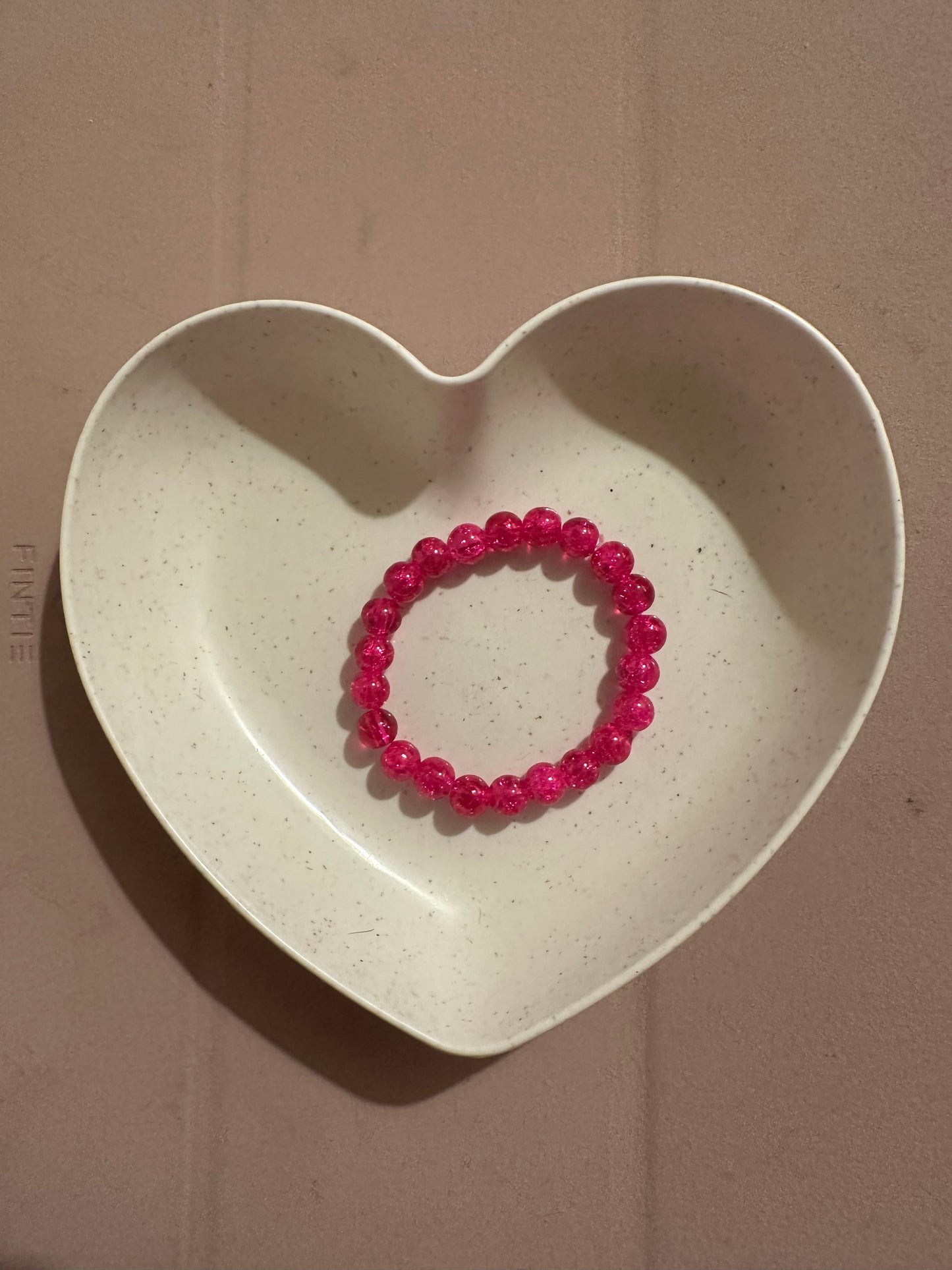 Crackle Bead Bracelet