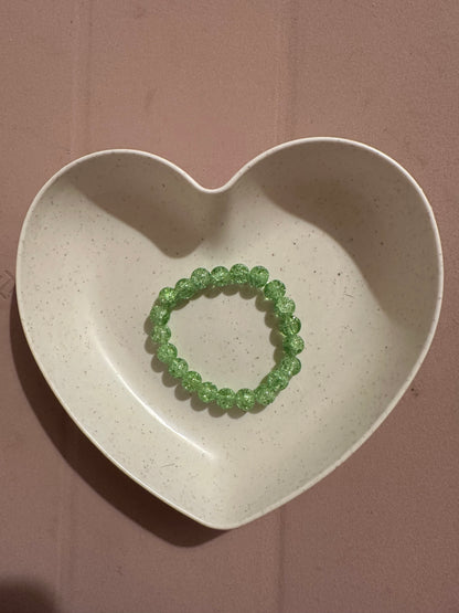 Crackle Bead Bracelet