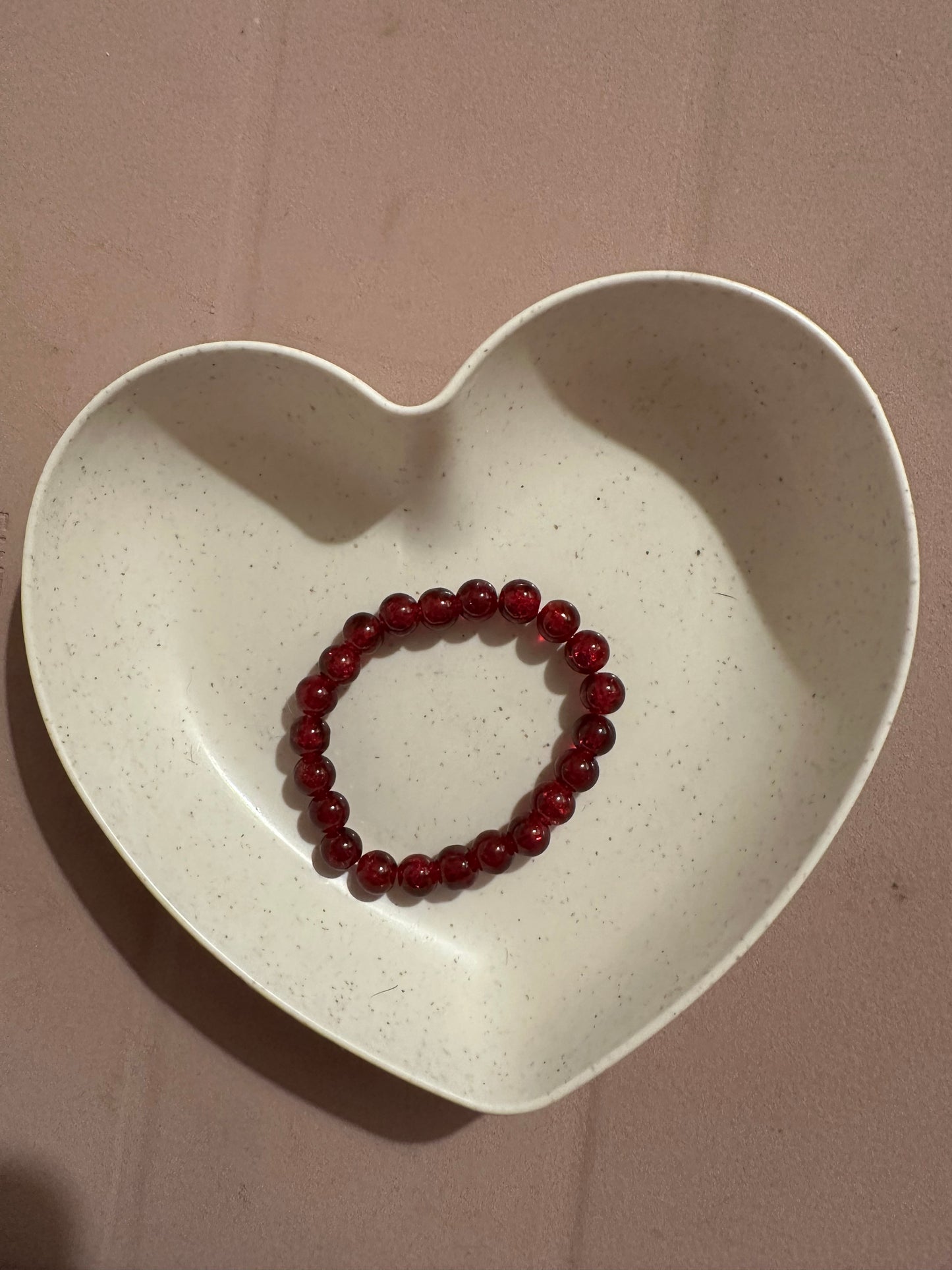 Crackle Bead Bracelet