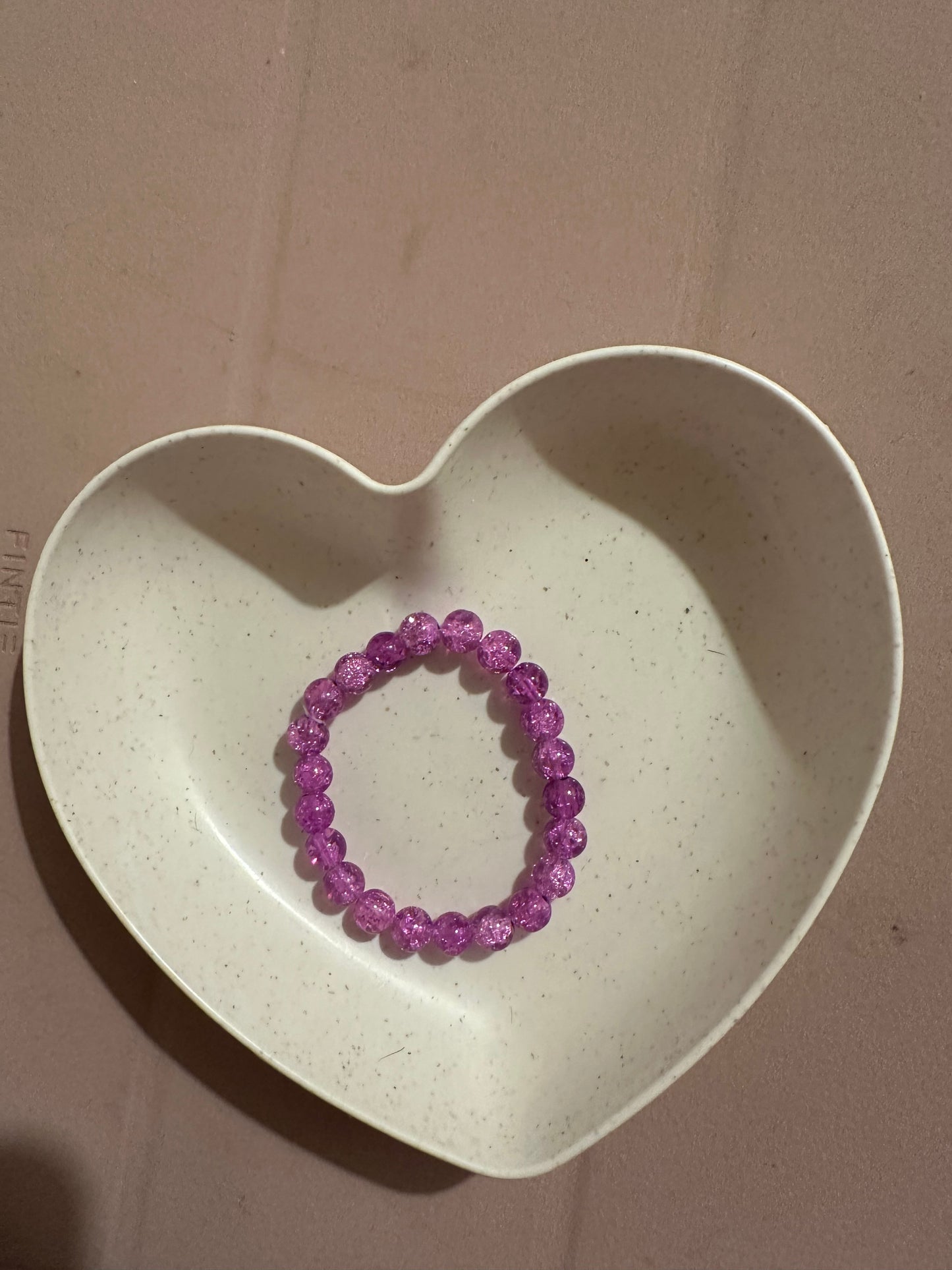 Crackle Bead Bracelet