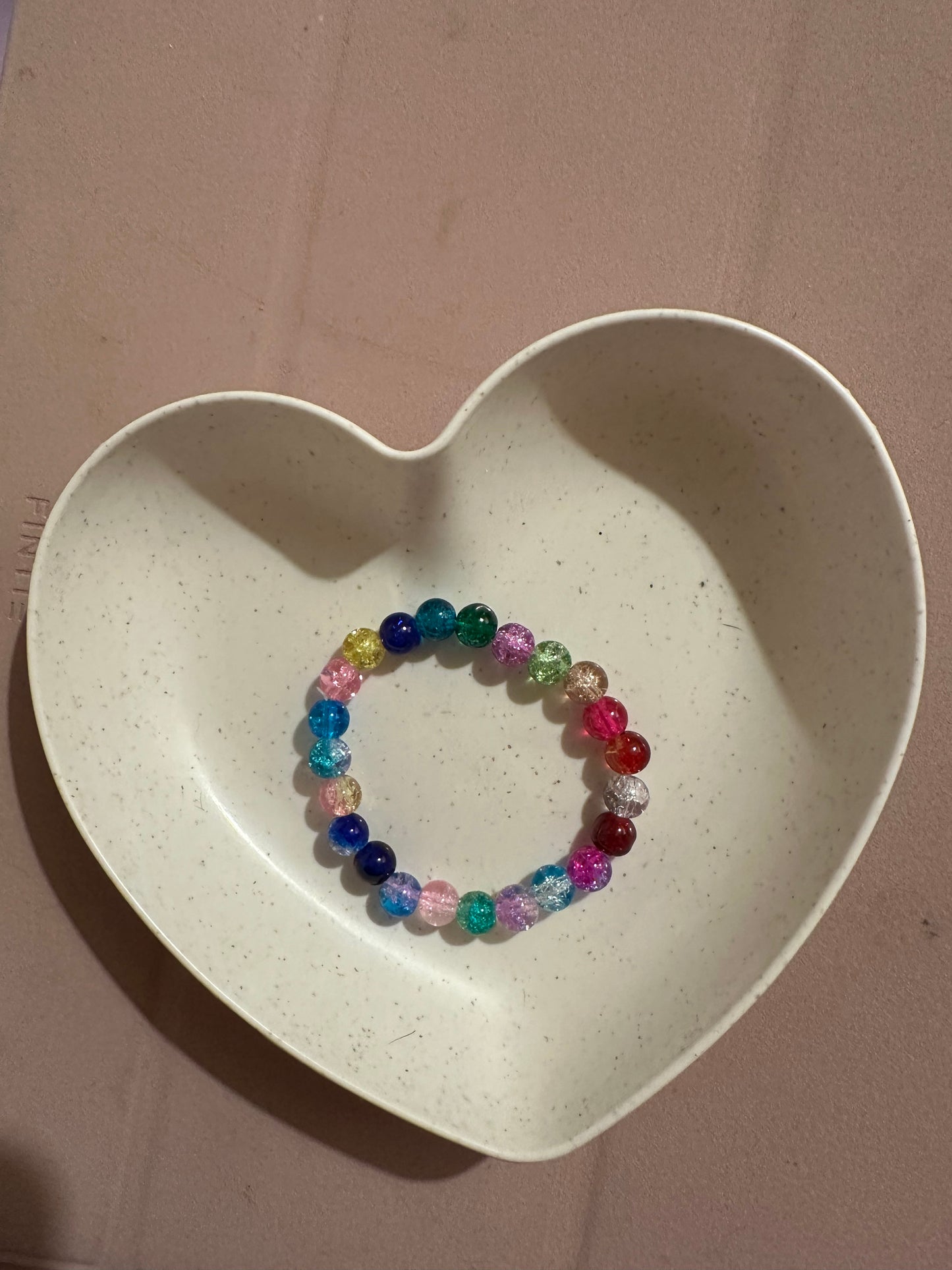 Crackle Bead Bracelet