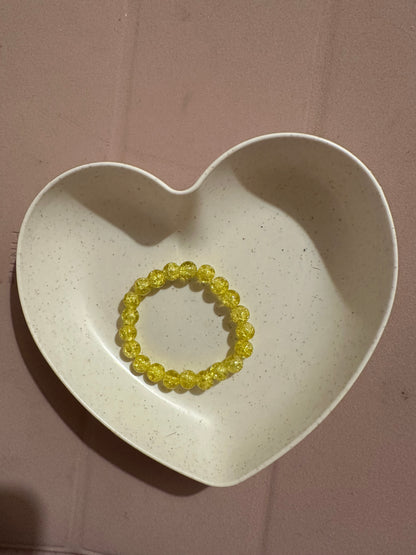 Crackle Bead Bracelet