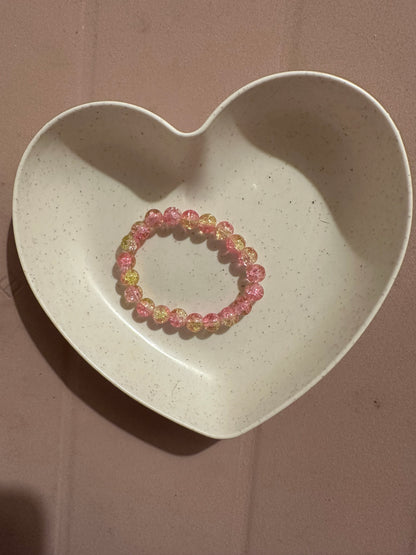 Crackle Bead Bracelet